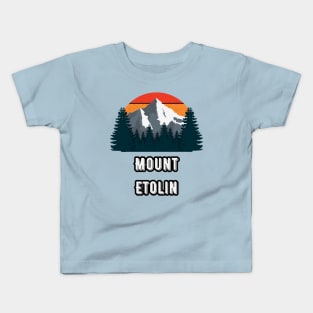 Mount Etolin Kids T-Shirt